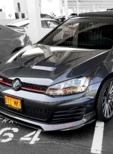 Seibon DV-Style Carbon Fiber Hood Volkswagen Golf 2015-2021                                     - HD12VWG7-DV - Image 7