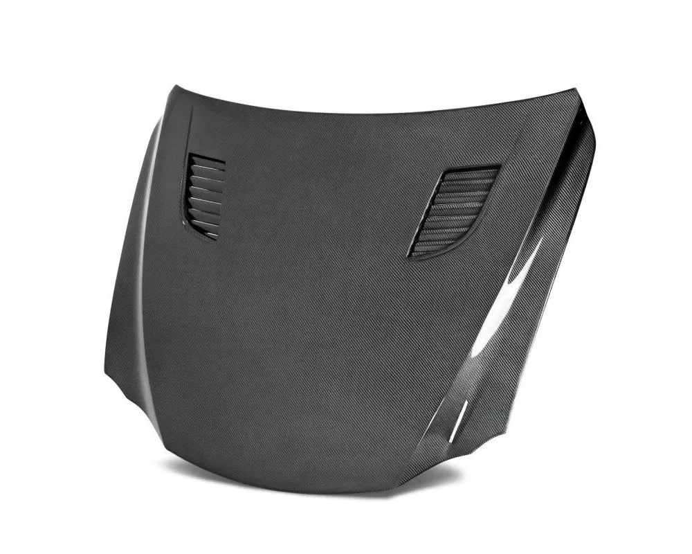 Seibon TV-Style Carbon Fiber Hood - HD14LXIS-TV