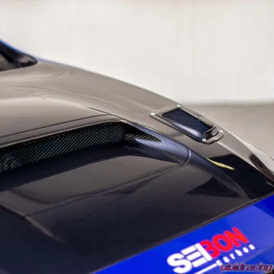 Seibon CS-Style Carbon Fiber Hood Subaru WRX 2015-2021 - HD15SBIMP-CS