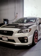 Seibon OEM-Style Carbon Fiber Hood Subaru WRX 2015-2021                                     - HD15SBIMP-OE - Image 5