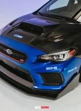 Seibon VS-Style Carbon Fiber Hood Subaru WRX 2015-2021                                     - HD15SBIMP-VS - Image 8