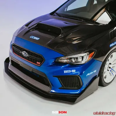 Seibon VS-Style Carbon Fiber Hood Subaru WRX 2015-2021 - HD15SBIMP-VS