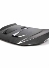 Seibon MR-Style Carbon Fiber Hood Honda Civic 2016-2021                                     - HD16HDCV-MR - Image 2