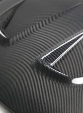 Seibon MR-Style Carbon Fiber Hood Honda Civic 2016-2021                                     - HD16HDCV-MR - Image 3