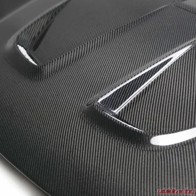 Seibon MR-Style Carbon Fiber Hood Honda Civic 2016-2021 - HD16HDCV-MR