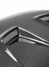 Seibon MR-Style Carbon Fiber Hood Honda Civic 2016-2021                                     - HD16HDCV-MR - Image 4