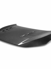 Seibon TS-Style Carbon Fiber Hood Honda Civic 2016-2021                                     - HD16HDCV-TS - Image 2