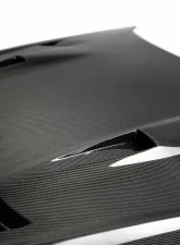 Seibon GTII-Style Carbon Fiber Hood Nissan GT-R 2017-2024                                     - HD17NSGTR-GTII - Image 3