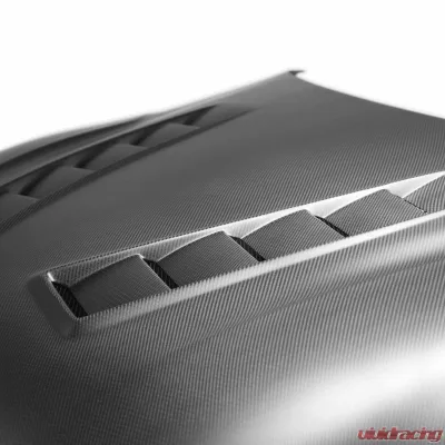 Seibon TS-Style Dry Carbon Fiber Hood Toyota GR Supra 2020-2026 - HD20TYSUP-TS-DRY