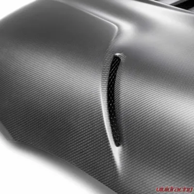 Seibon TS-Style Dry Carbon Fiber Hood Toyota GR Supra 2020-2026 - HD20TYSUP-TS-DRY