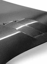 Seibon TSII-Style Double-Sided Carbon Fiber Hood Toyota GR Supra 2020-2026                                     - HD20TYSUP-TSII-DS - Image 4