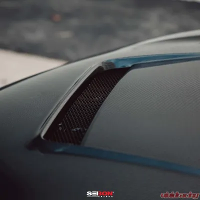 Seibon VS-Style Double-Sided Carbon Fiber Hood Toyota GR Supra 2020-2026 - HD20TYSUP-VS-DS