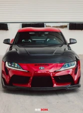 Seibon VS-Style Double-Sided Carbon Fiber Hood Toyota GR Supra 2020-2026                                     - HD20TYSUP-VS-DS - Image 8