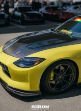 Seibon TS-Style Carbon Fiber Hood Nissan Z 2023-2024                                     - HD22NSZ-TS - Image 7