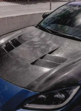 Seibon TS-Style Carbon Fiber Hood Subaru BRZ | Toyota GR-86 2022-2025                                     - HD22TY86-TS - Image 9