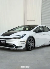 Seibon VT-Style Carbon Fiber Hood Toyota Prius 2023-2025                                     - HD23TYPR-VT - Image 10