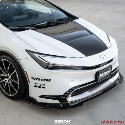 Seibon VT-Style Carbon Fiber Hood Toyota Prius 2023-2025 - HD23TYPR-VT