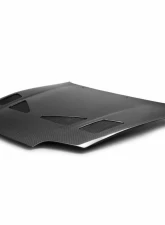 Seibon TR-Style Carbon Fiber Hood Toyota Supra 1993-1998                                     - HD9398TYSUP-TR - Image 2