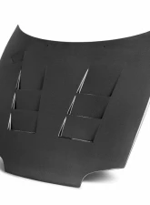 Seibon TS-Style Carbon Fiber Hood Toyota Supra 1993-1998                                     - HD9398TYSUP-TS - Image 10