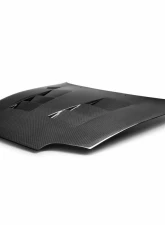 Seibon TS-Style Carbon Fiber Hood Toyota Supra 1993-1998                                     - HD9398TYSUP-TS - Image 2