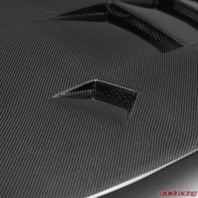 Seibon TS-Style Carbon Fiber Hood Toyota Supra 1993-1998 - HD9398TYSUP-TS