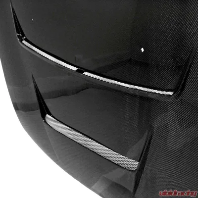 Seibon DV-Style Carbon Fiber Hood Nissan 240SX 1995-1996 - HD9596NS240-DV