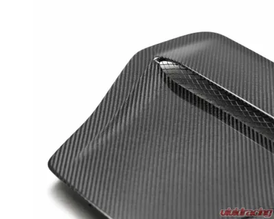 Seibon OEM-Style Carbon Fiber Hood Scoop Honda Civic Type-R 2017-2021 - HDS17HDCVR