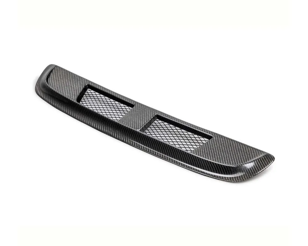 Seibon TV-Style Carbon Fiber Hood Scoop - HDS23HDCVR-TV