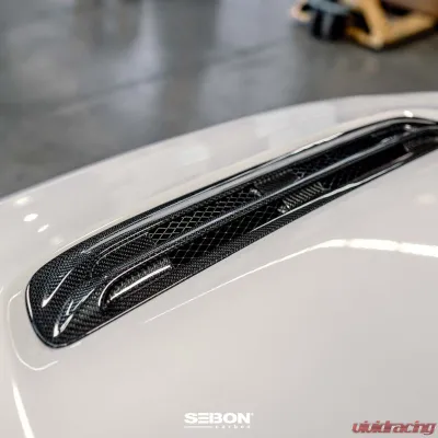 Seibon Carbon Fiber Hood Vent Honda Civic Type-R Base 2023-2025 - HDS23HDCVR
