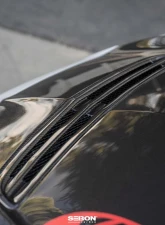 Seibon Carbon Fiber Hood Vent Acura Integra Type S 2024-2025                                     - HDS24ACINS - Image 5