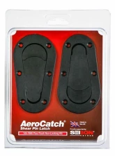 Seibon Black Edition AeroCatch Plus Flush Hood Latch and Pin Kit - No Lock                                     - HOODPINS-120-7000 - Image 3