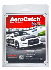 Seibon Black Edition AeroCatch Plus Flush Hood Latch and Pin Kit - No Lock                                     - HOODPINS-120-7000 - Image 4