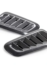 Seibon Dry Carbon Fiber Hood Vents Toyota GR Corolla 2023-2025                                     - HV23TYGRCOR - Image 4
