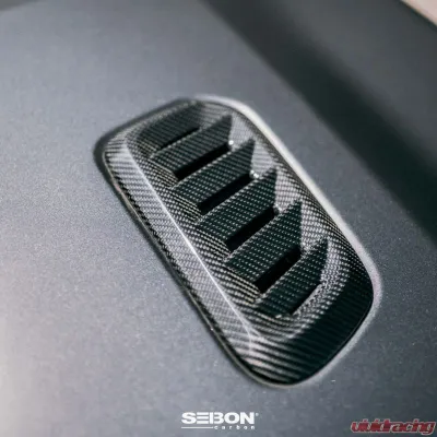 Seibon Dry Carbon Fiber Hood Vents Toyota GR Corolla 2023-2025 - HV23TYGRCOR