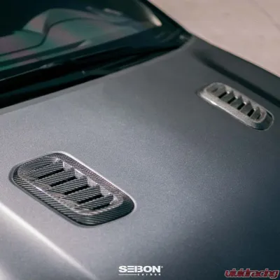 Seibon Dry Carbon Fiber Hood Vents Toyota GR Corolla 2023-2025 - HV23TYGRCOR