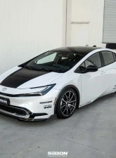 Seibon Carbon Fiber Mirror Covers Toyota Prius 2023-2025                                     - MC23TYPR - Image 7