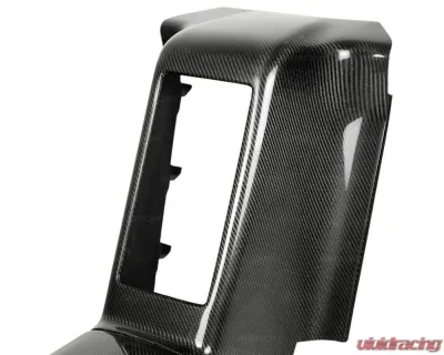 Seibon Carbon Fiber Rear Center Console Nissan GT-R 2009-2010 - RCC0910NSGTR