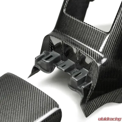 Seibon Carbon Fiber Rear Center Console Nissan GT-R 2009-2010 - RCC0910NSGTR