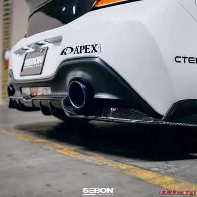 Seibon MB-Style Carbon Fiber Rear Diffuser Subaru BRZ | Toyota GR-86 2022-2025 - RD22TY86-MB