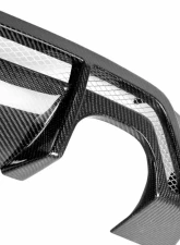 Seibon RF-Style Carbon Fiber Rear Lip Spoiler Lexus IS200t | IS250 | IS300 | IS350 2014-2016                                     - RL14LXIS-RF - Image 4