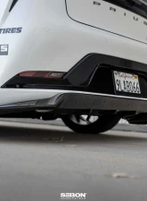 Seibon MB-Style Carbon Fiber Rear Lip Spoiler Toyota Prius 2023-2025                                     - RL23TYPR-MB - Image 8