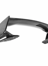 Seibon STI-Style Carbon Fiber Rear Spoiler Subaru Impreza 2008-2014                                     - RS0809SBIMP4D-STI - Image 3