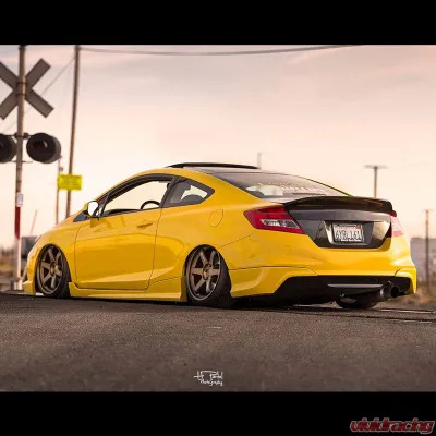 Seibon C-Style Carbon Fiber Rear Spoiler Honda Civic Coupe 2012-2015 - RS1213HDCV2D-C