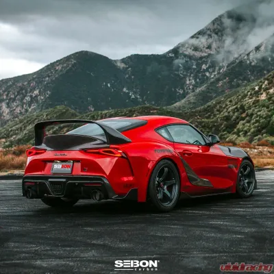 Seibon MB-Style Carbon Fiber Rear Spoiler Toyota GR Supra 2020-2026 - RS20TYSUP-MB