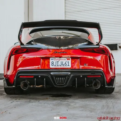 Seibon TD-Style Carbon Fiber Rear Spoiler Toyota GR Supra 2020-2026 - RS20TYSUP-TD
