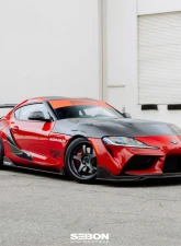 Seibon TD-Style Carbon Fiber Rear Spoiler Toyota GR Supra 2020-2026                                     - RS20TYSUP-TD - Image 12