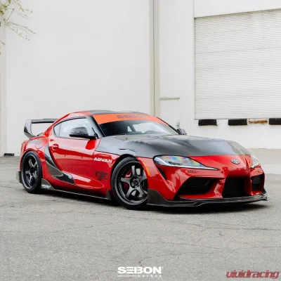 Seibon TD-Style Carbon Fiber Rear Spoiler Toyota GR Supra 2020-2026 - RS20TYSUP-TD