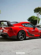 Seibon TD-Style Carbon Fiber Rear Spoiler Toyota GR Supra 2020-2026                                     - RS20TYSUP-TD - Image 13