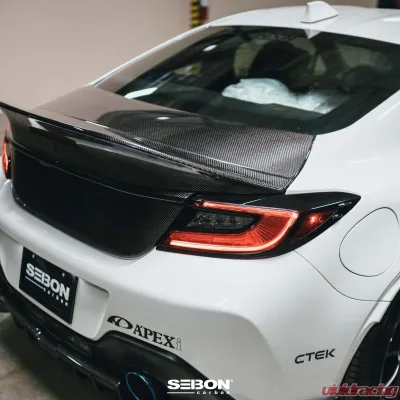 Seibon Carbon Fiber Rear Spoiler Subaru BRZ | Toyota GR-86 2022-2025 - RS22TY86-MB