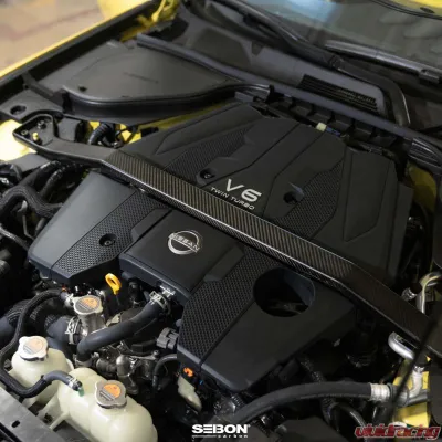 Seibon Carbon Fiber Front Strut Brace Nissan Z 2023-2024 - SB22NSZ-F